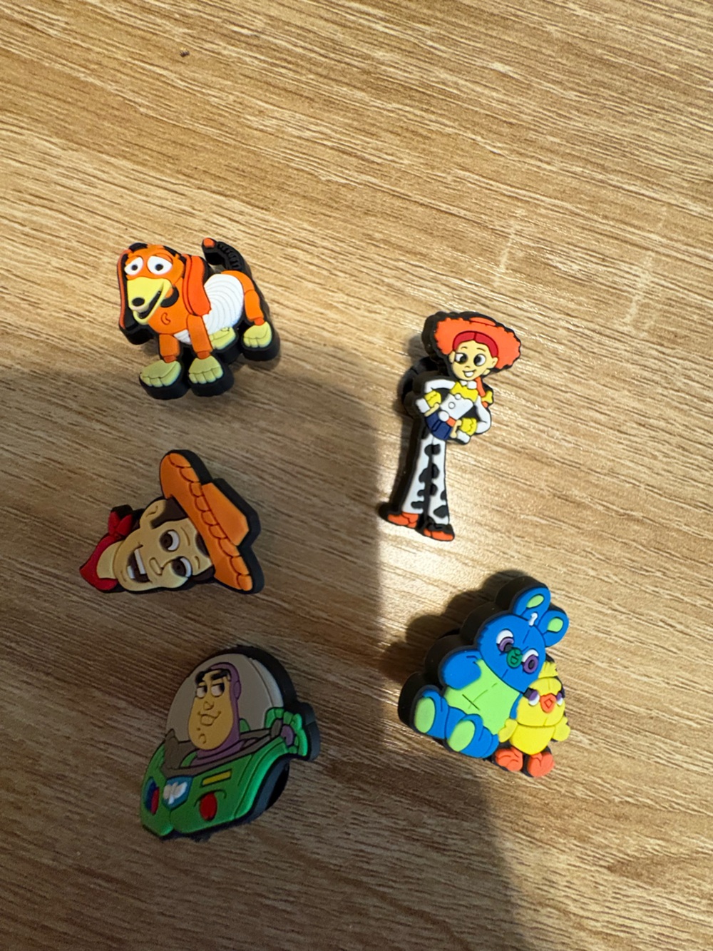 Toy Story croc charms